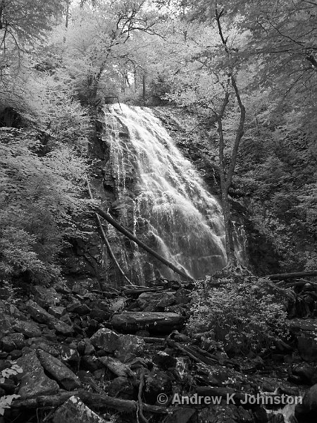 0914_GF3_1030698 IR BW.jpg - At the Crabtree Falls - the one in North Carolina!